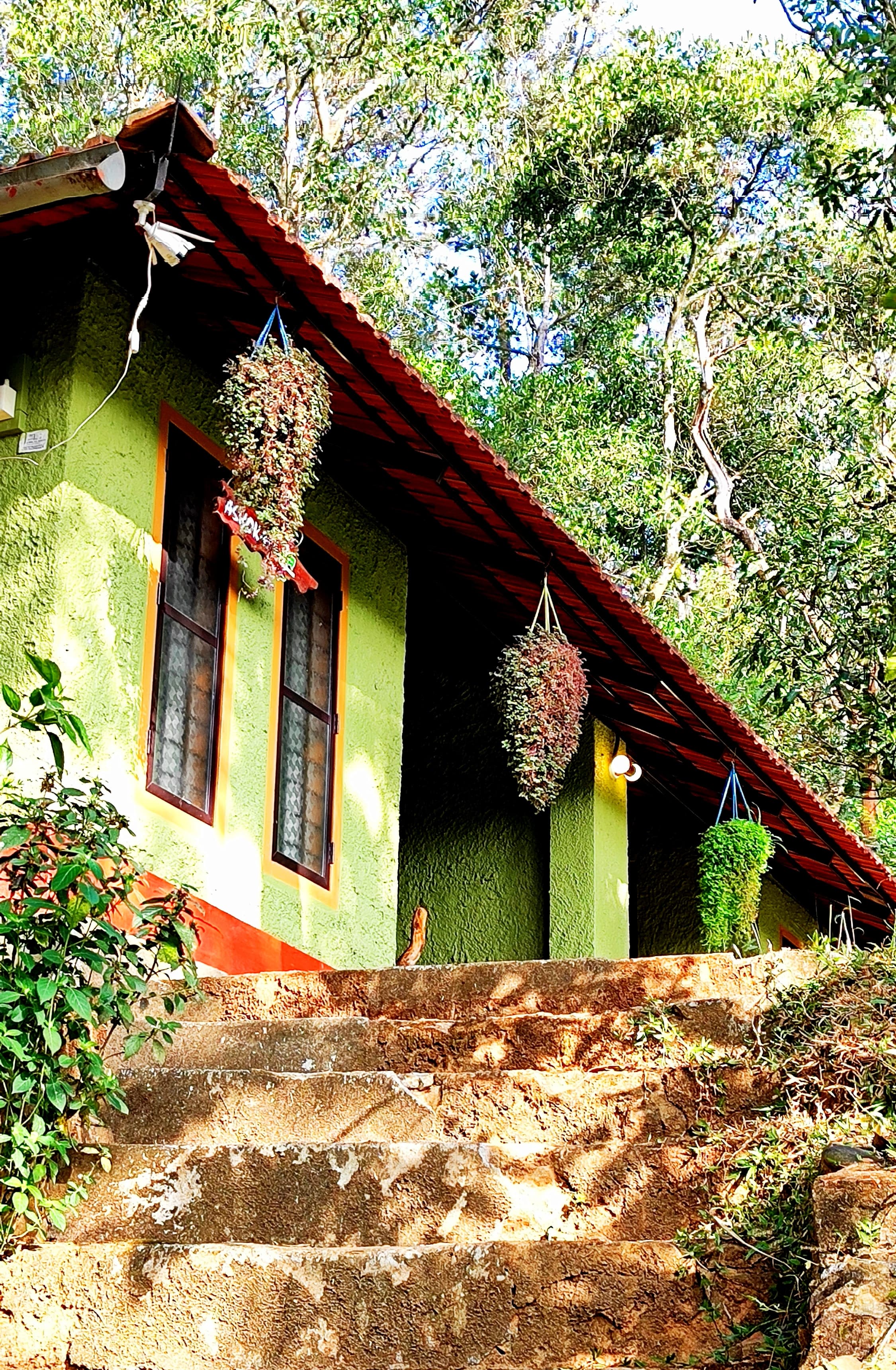 Stairs Leading to Green Cottage